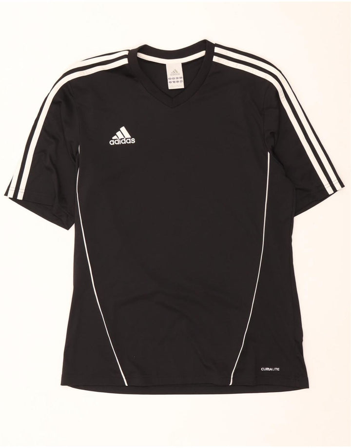 Adidas muška Climalite majica kratkih rukava srednji crni poliester