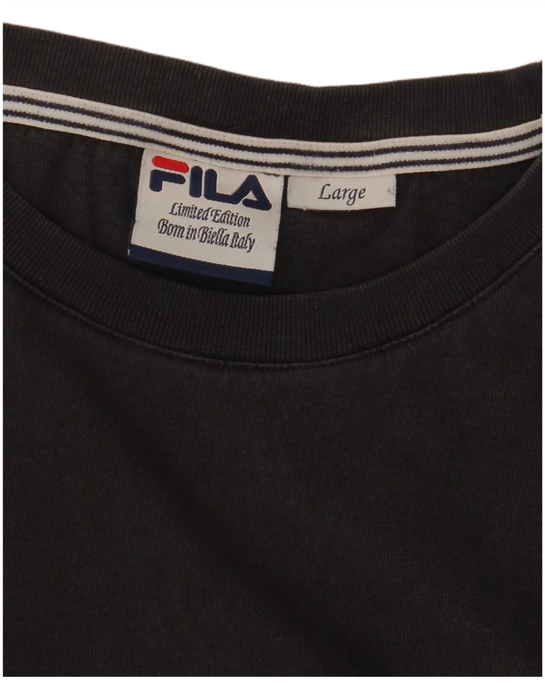 Fila muška majica kratkih rukava ograničenog izdanja, velika crna