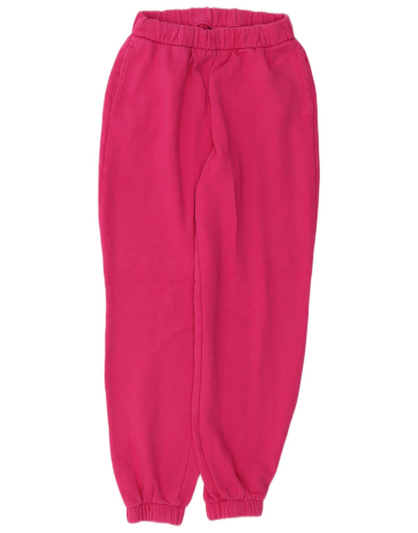 HOLLISTER Ženska trenirka Hlače Joggers UK 4 XS Ružičasti pamuk