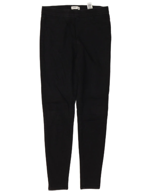 Marks & Spencer ženske jegging traperice UK 10 male W28 L29 crni pamuk