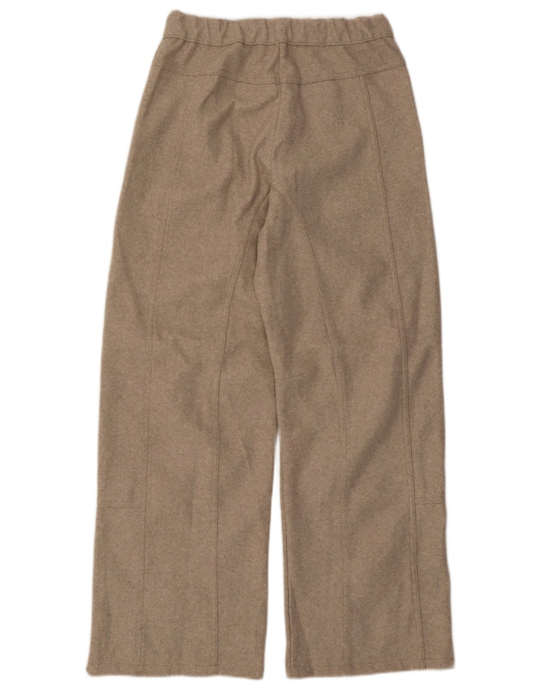 Zara ženske široke ležerne hlače male W26 L29 bež poliester