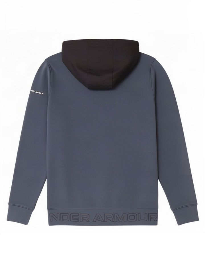 Under Armour muški pulover s kapuljačom s patentnim zatvaračem srednje plave boje