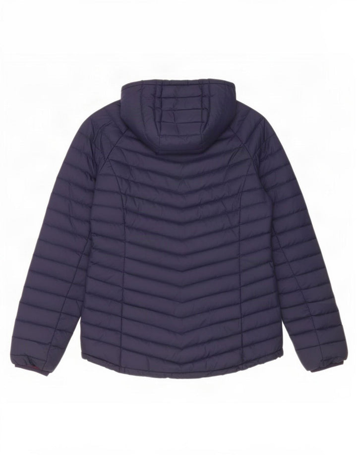 Mountain Warehouse Ženska podstavljena jakna s kapuljačom UK 10 Mala tamnoplava