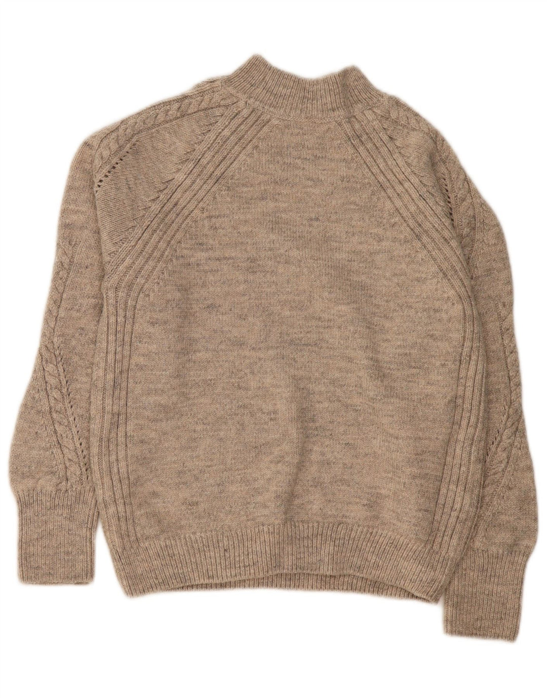 Marks & Spencer ženski džemper s kornjačičastim ovratnikom UK 10 Small Beige