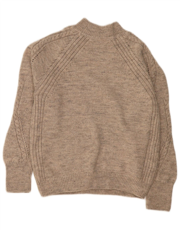 Marks & Spencer ženski džemper s kornjačičastim ovratnikom UK 10 Small Beige