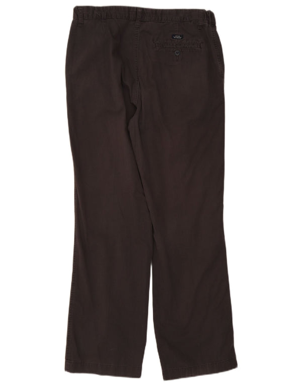 Marks & Spencer muške ravne chino hlače Blue Harbor W34 L31 crne