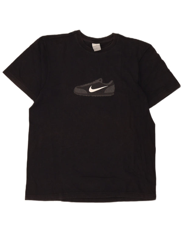 Nike muška majica s grafičkim motivima UK 42/44 veliki crni pamuk