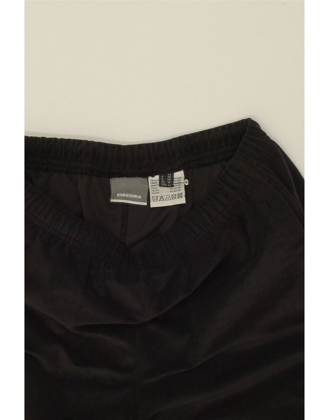 DIADORA Womens Tracksuit Trousers UK 12 Medium  Grey Polyester Vintage Diadora and Second-Hand Diadora from Messina Hembry 