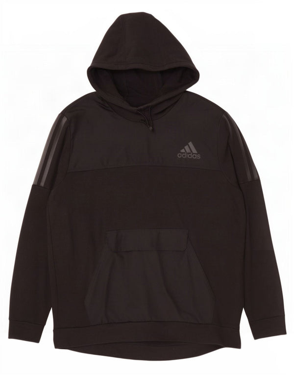 Adidas muška majica s kapuljačom XL crni pamuk
