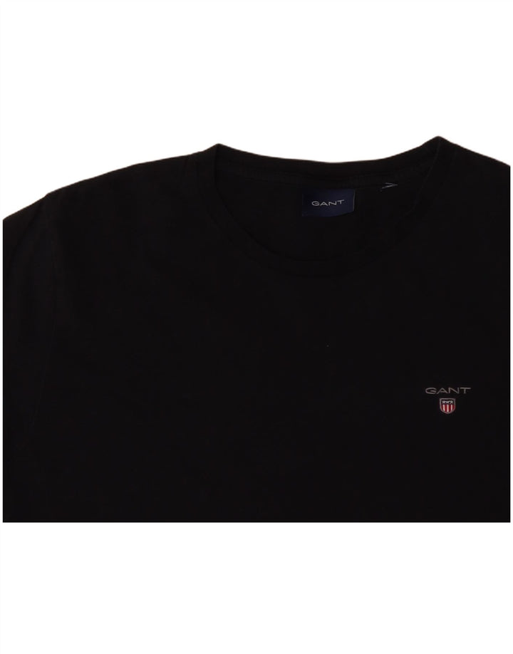 GANT Muška majica kratkih rukava srednje tamnoplavi pamuk