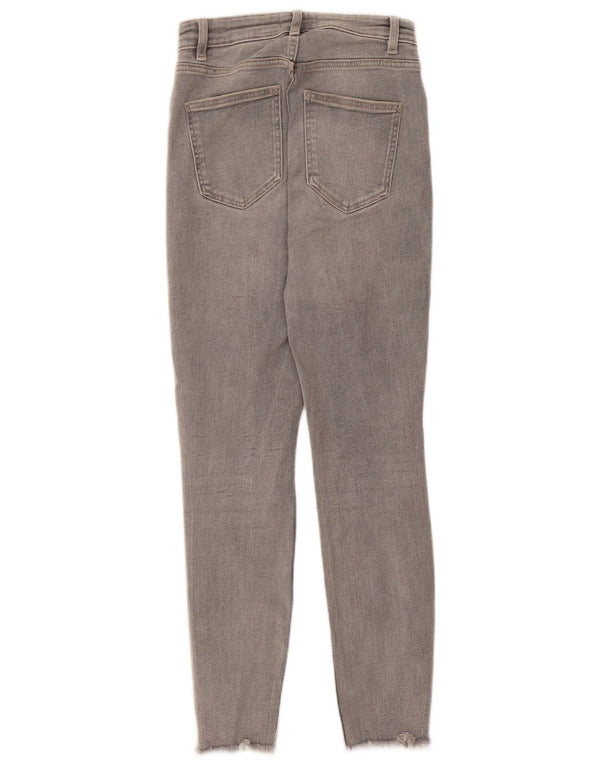 Ženske uske traperice Zara, EU 36 XS W26 L28, sive