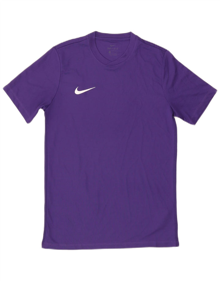 Nike Dri Fit majica kratkih rukava srednje ljubičaste boje od poliestera