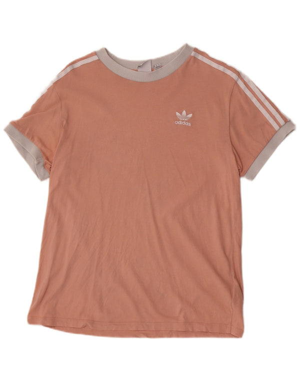 Adidas ženska majica kratkih rukava UK 10 Small Pink Cotton
