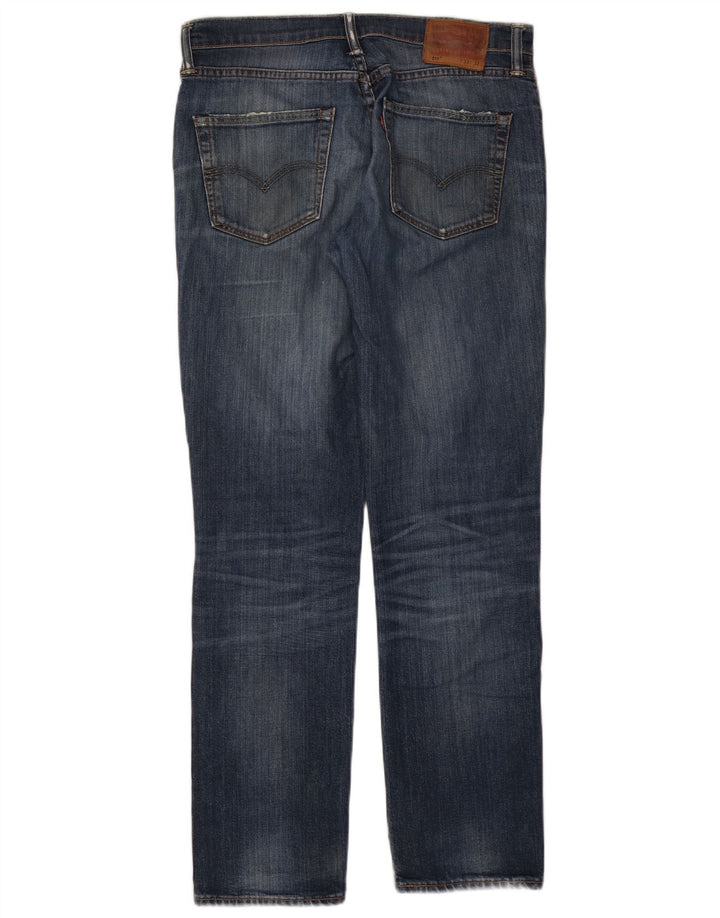 Levi's muške 511 uske traperice s oštećenjem W33 L32 plave
