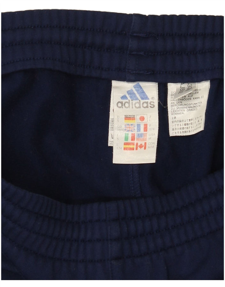 Adidas muške hlače za trenirku UK 38/40 Srednje tamnoplave poliesterske hlače