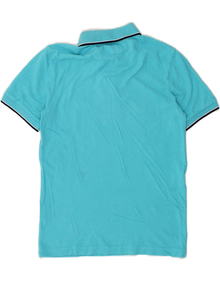 KAPPA Mens Polo Shirt Small Turquoise Cotton Vintage Kappa and Second-Hand Kappa from Messina Hembry 