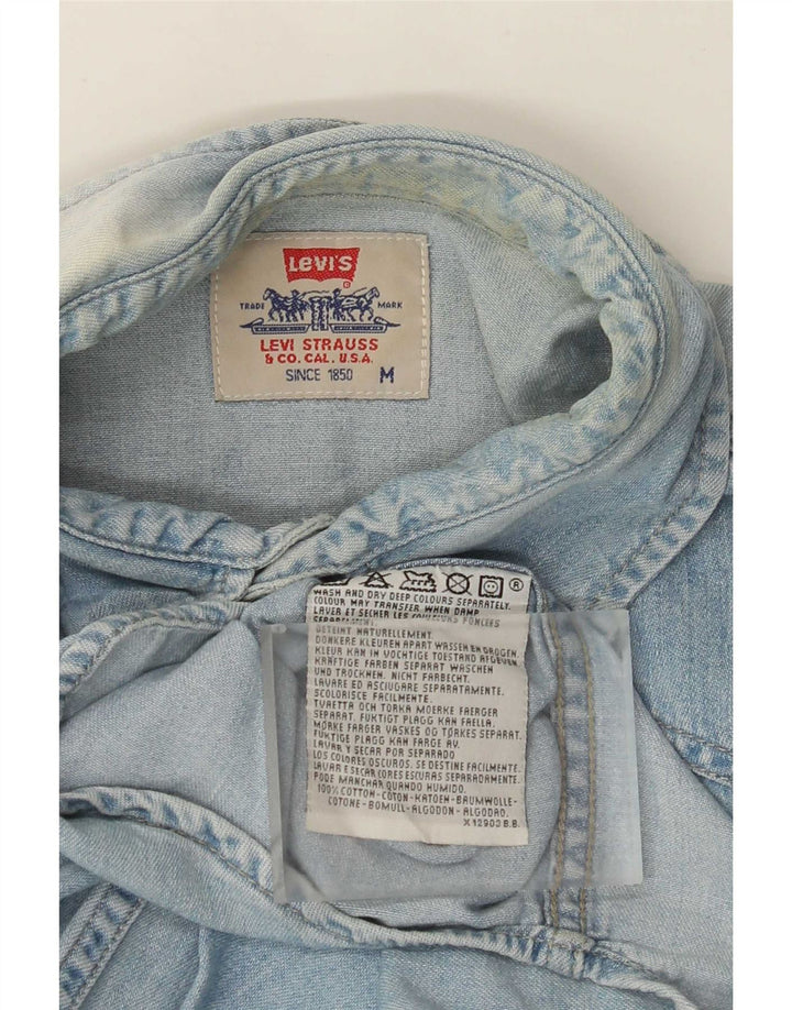 Levi's muška traper košulja Srednje plavi pamuk
