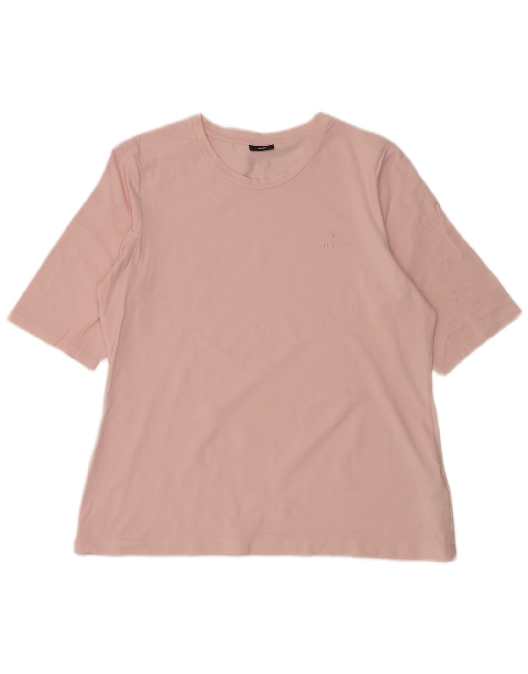 JOOP Womens T-Shirt Top IT 42 Medium Pink Cotton