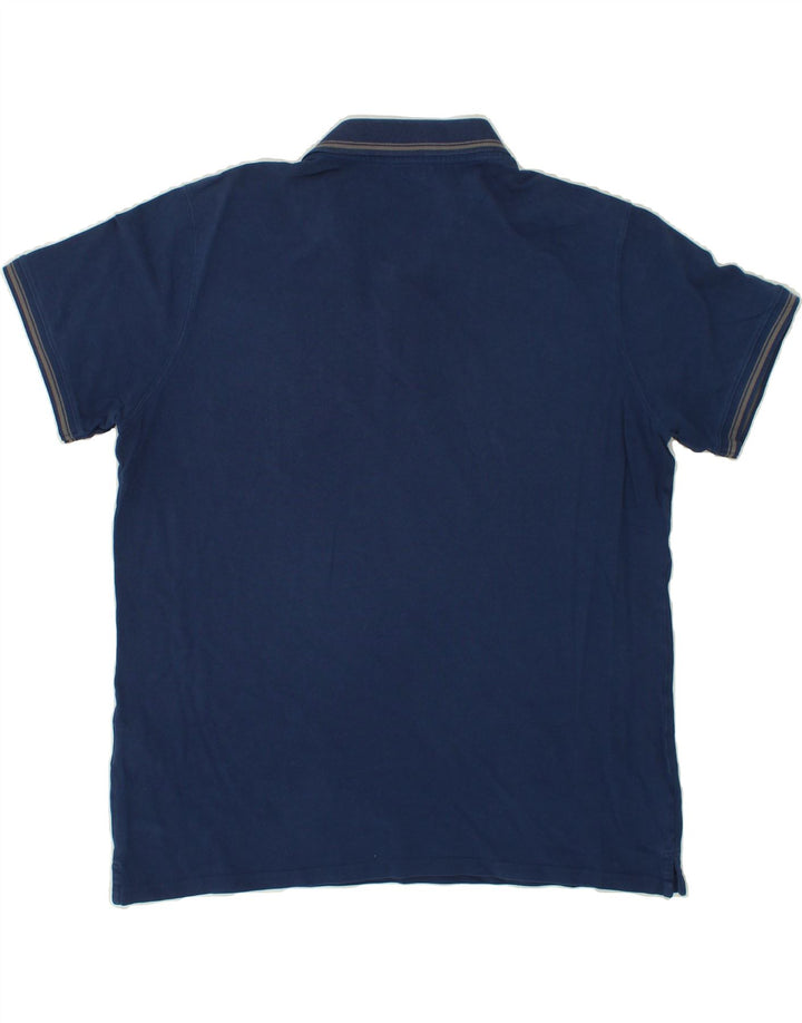 CARRERA Mens Polo Shirt 2XL Navy Blue Cotton Vintage Carrera and Second-Hand Carrera from Messina Hembry 