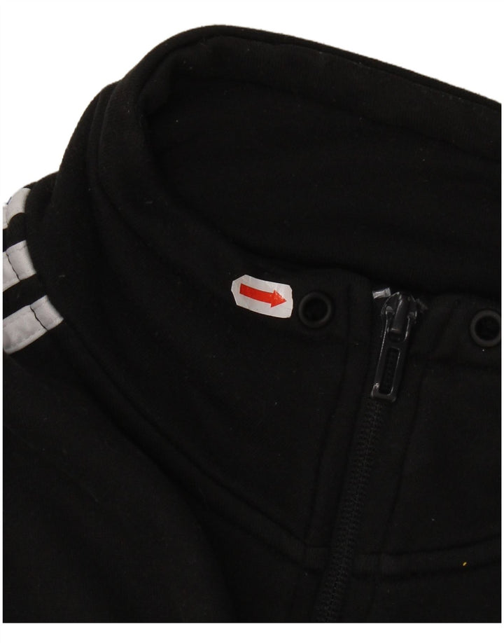 Adidas ženska trenirka Climalite gornja jakna UK 16/18 veliki crni poliester