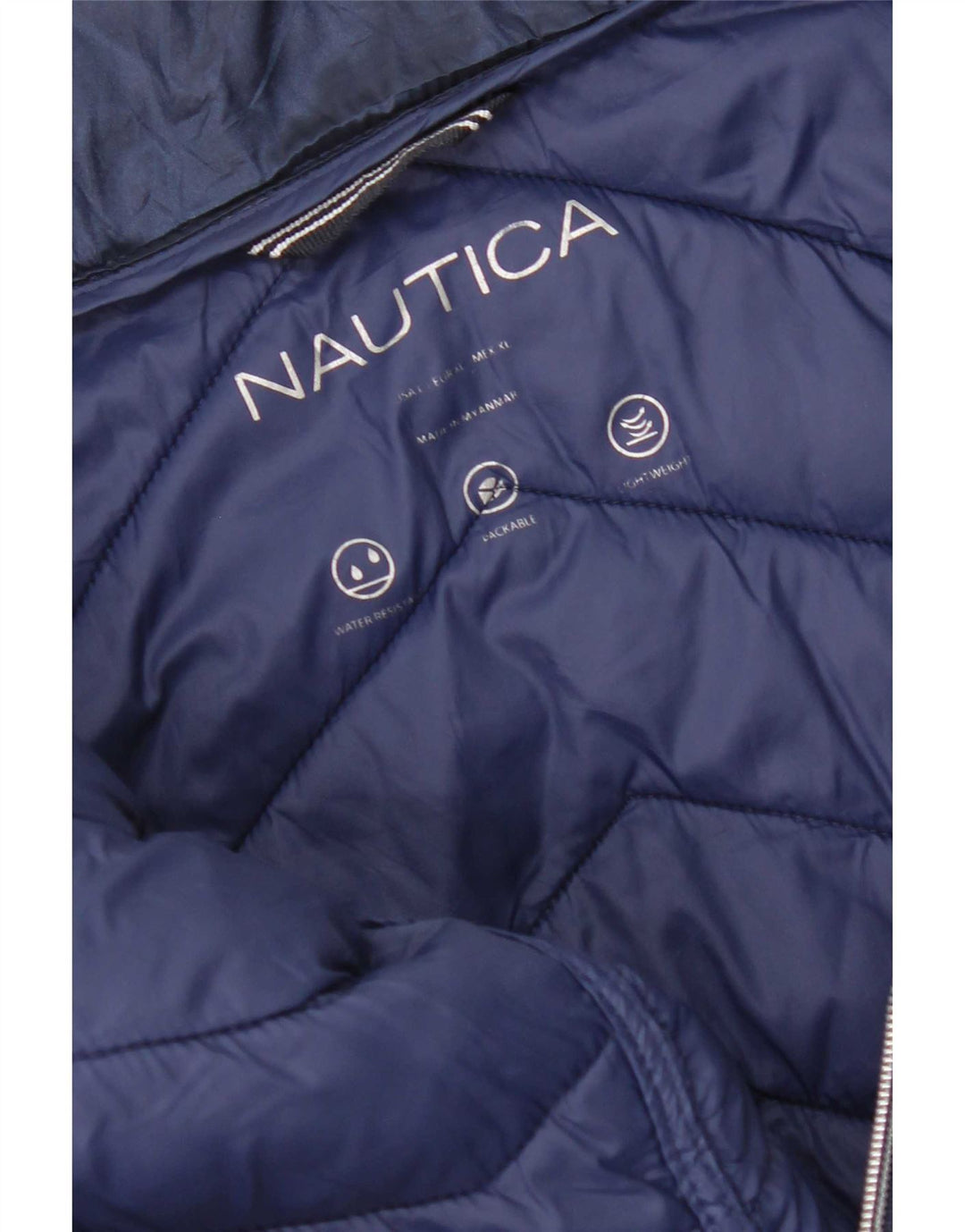 Nautica ženska podstavljena jakna UK 18 XL tamnoplava