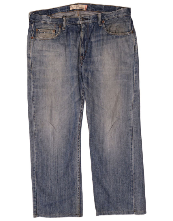 Levi's muške 550 ravne traperice opuštenog kroja W36 L30 plavi pamuk