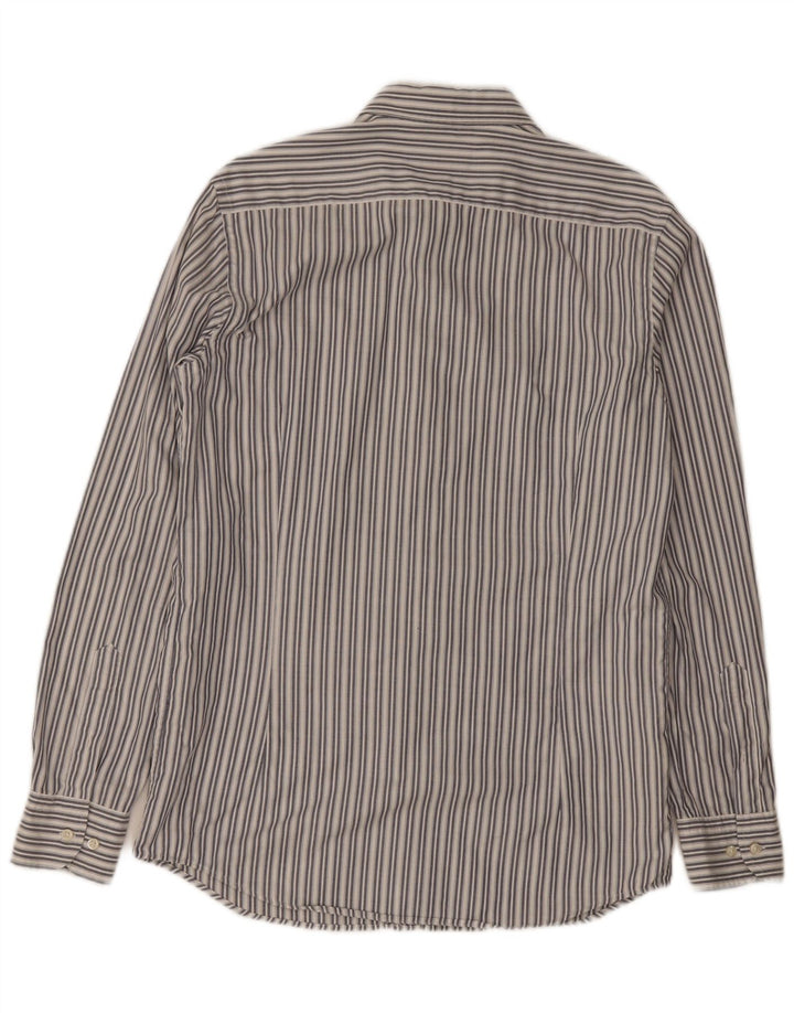 Massimo Dutti muška košulja srednje bijele pruge, pamuk