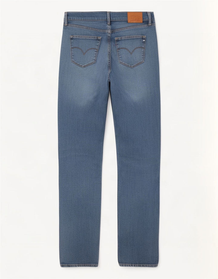 Levi's ženske ravne traperice 314 za oblikovanje W31 L31 plavi pamuk