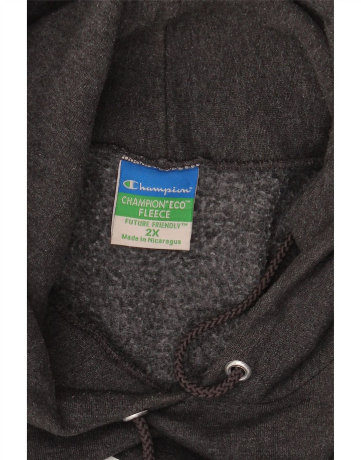 CHAMPION Muška majica s kapuljačom Columbia Graphic 2XL siva