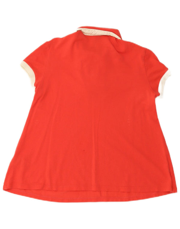 MONCLER ženska polo majica UK 12 srednje crvena