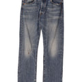 Levi's muške 501 ravne traperice W33 L30 plavi pamuk