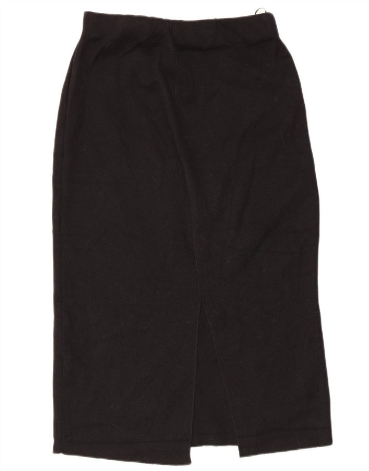 Zara ženska midi suknja velika W30 crna