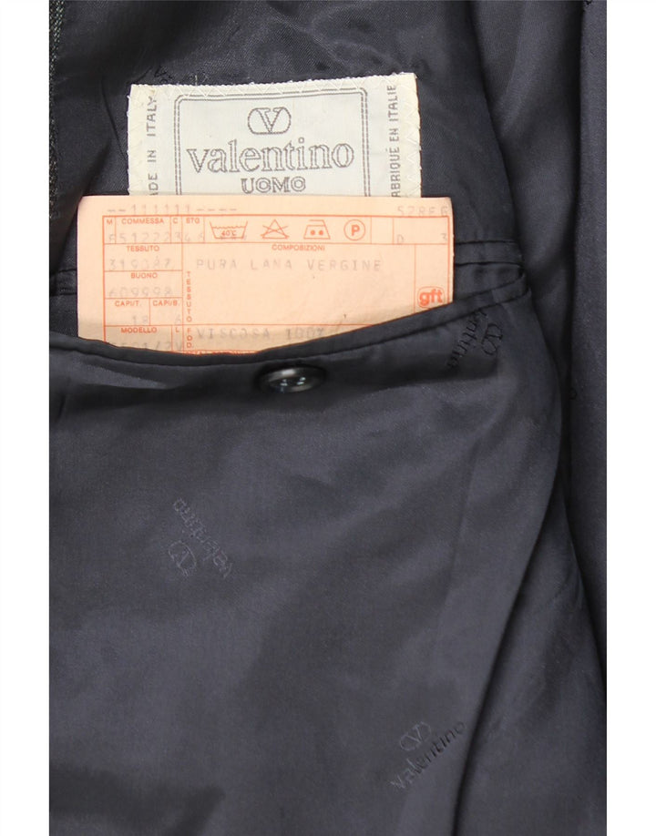 Valentino muška jakna sa 2 gumba IT 46 Mala tamnoplava na pruge