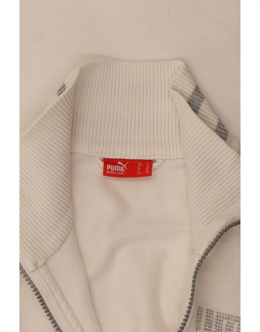 Puma ženska trenirka gornja jakna UK 10 Small White