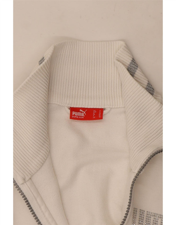 Puma ženska trenirka gornja jakna UK 10 Small White
