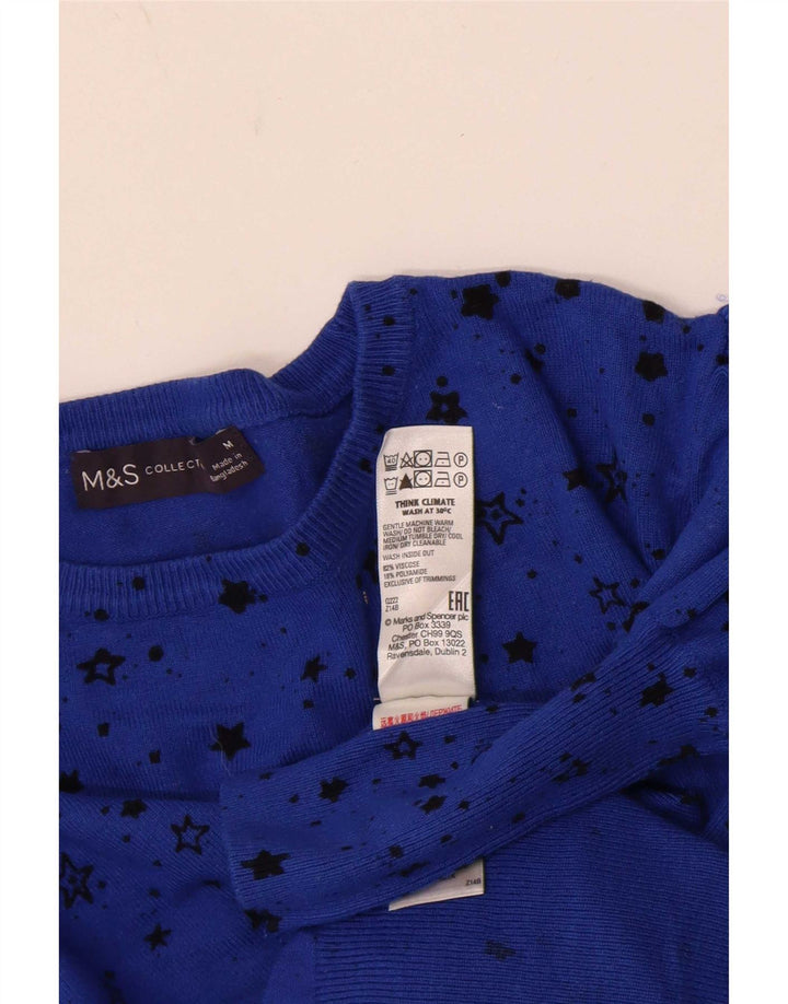 Marks & Spencer ženski džemper s lađastim izrezom UK 14 Medi