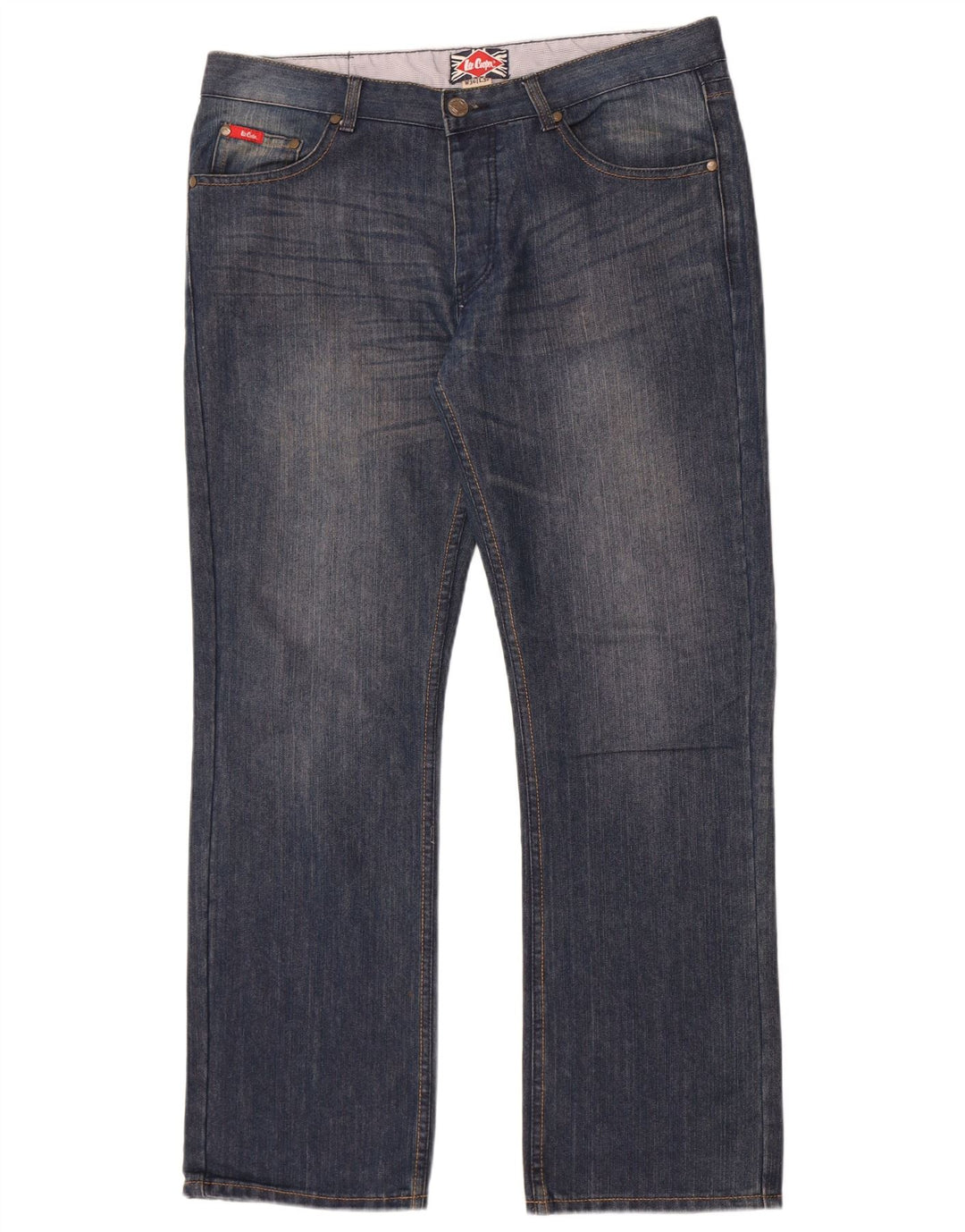 Lee Cooper muške ravne traperice W36 L32 plavi pamuk