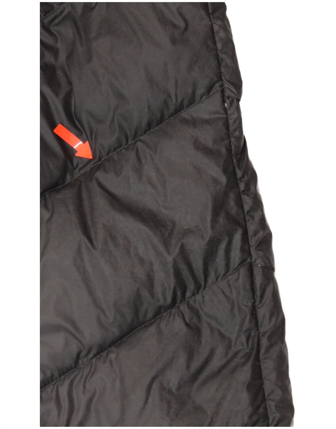 MICHAEL KORS Ženski podstavljeni kaput s kapuljačom UK 18 XL sivi najlon