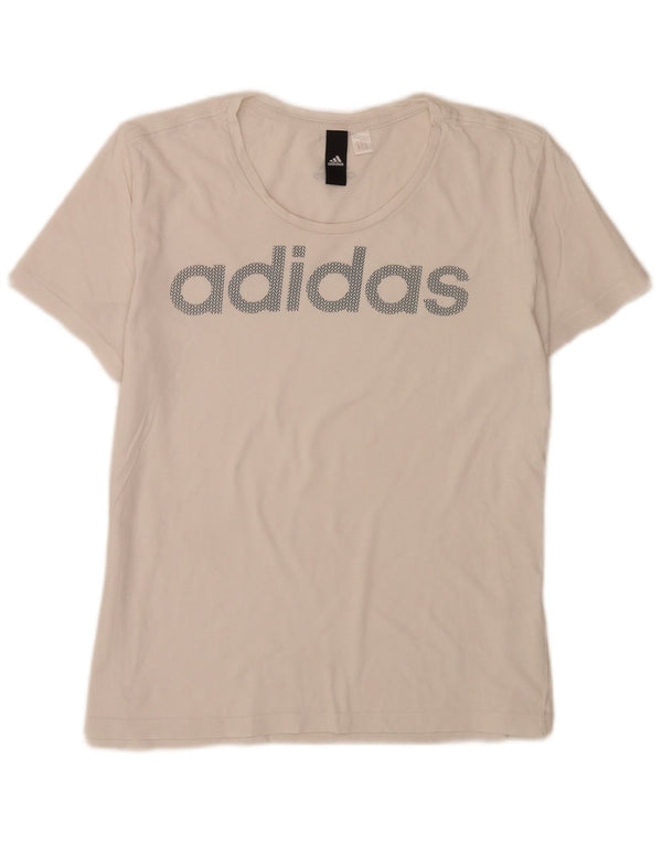 Adidas ženska majica kratkih rukava Regular Graphic UK 12 srednje bijela