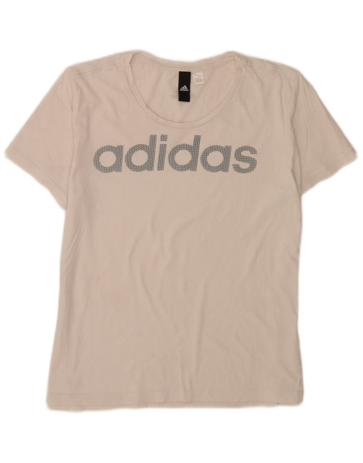 Adidas ženska majica kratkih rukava Regular Graphic UK 12 srednje bijela