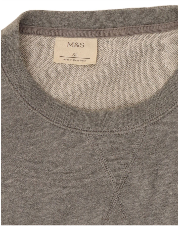 Marks & Spencer muški džemper XL sivi