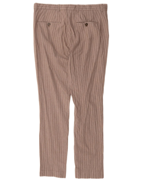 Jack & Jones muške uske chino hlače IT 52 XL W36 L31 sive na pruge