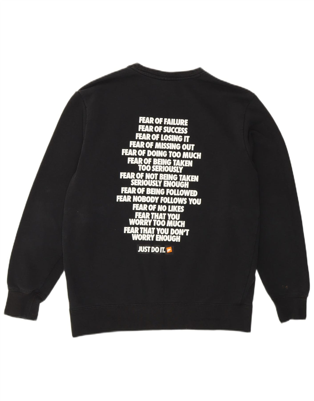 NIKE muška majica s grafičkim motivima XS crni pamuk