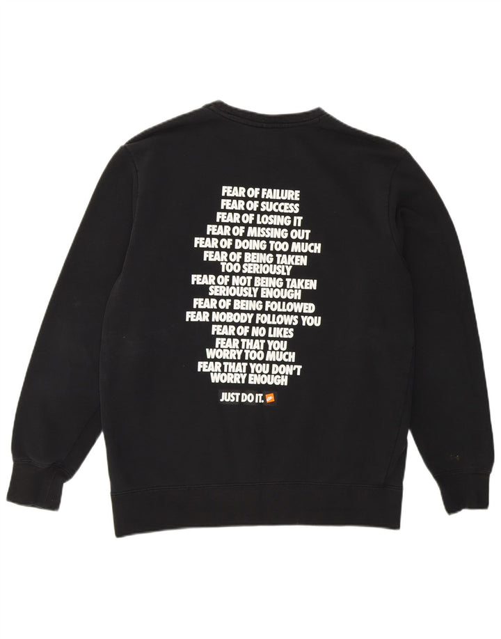 NIKE muška majica s grafičkim motivima XS crni pamuk