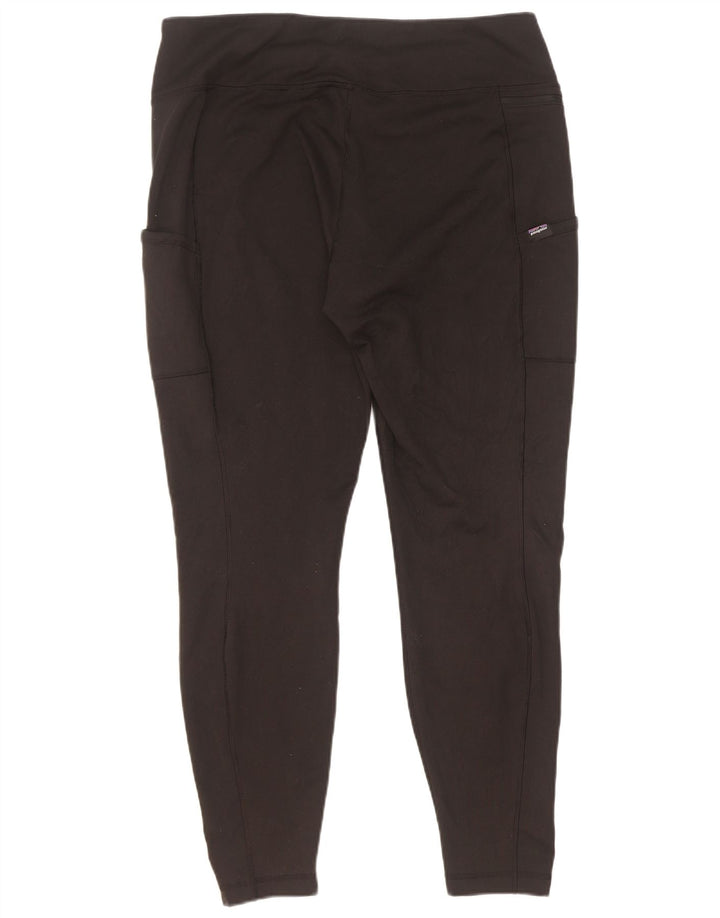 Patagonia ženske tajice UK 18 XL crni poliester