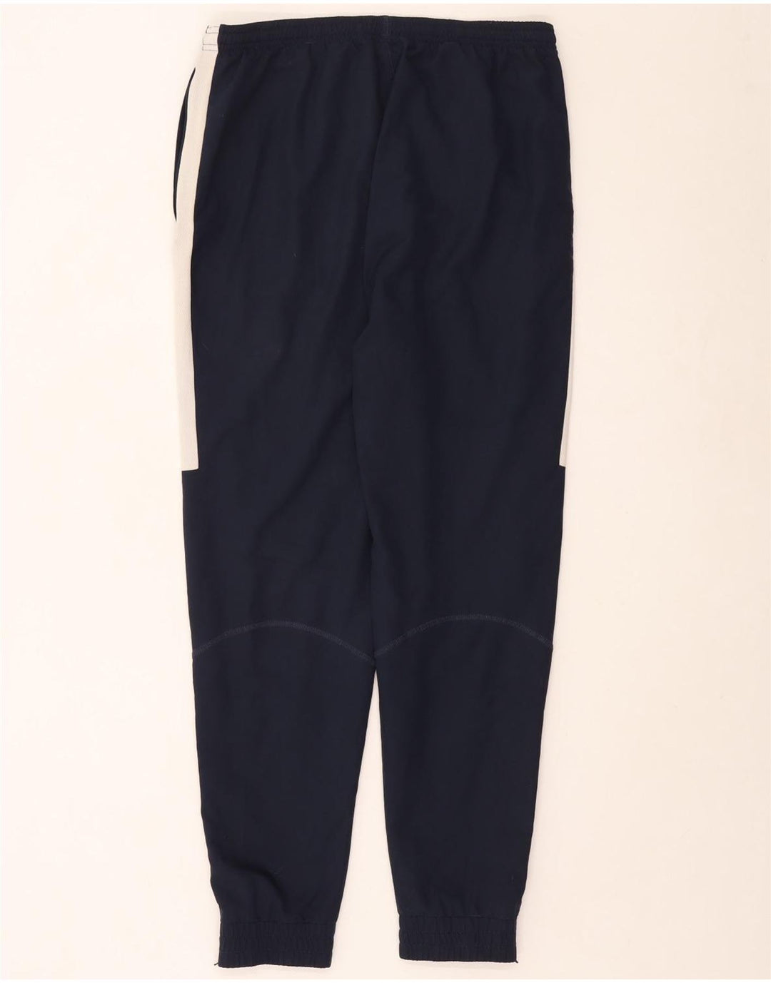 NIKE Muške Dri Fit Trenirke Hlače Joggers Large Navy Blue Colourblock