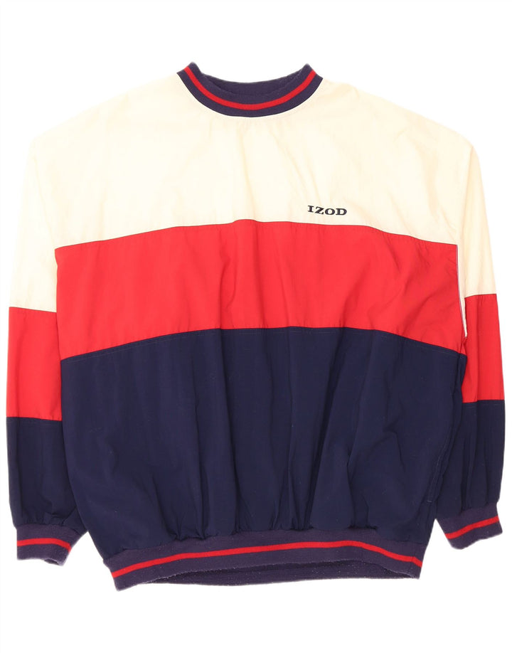 Izod muška pulover trenirka Gornja XL tamnoplava najlonska boja