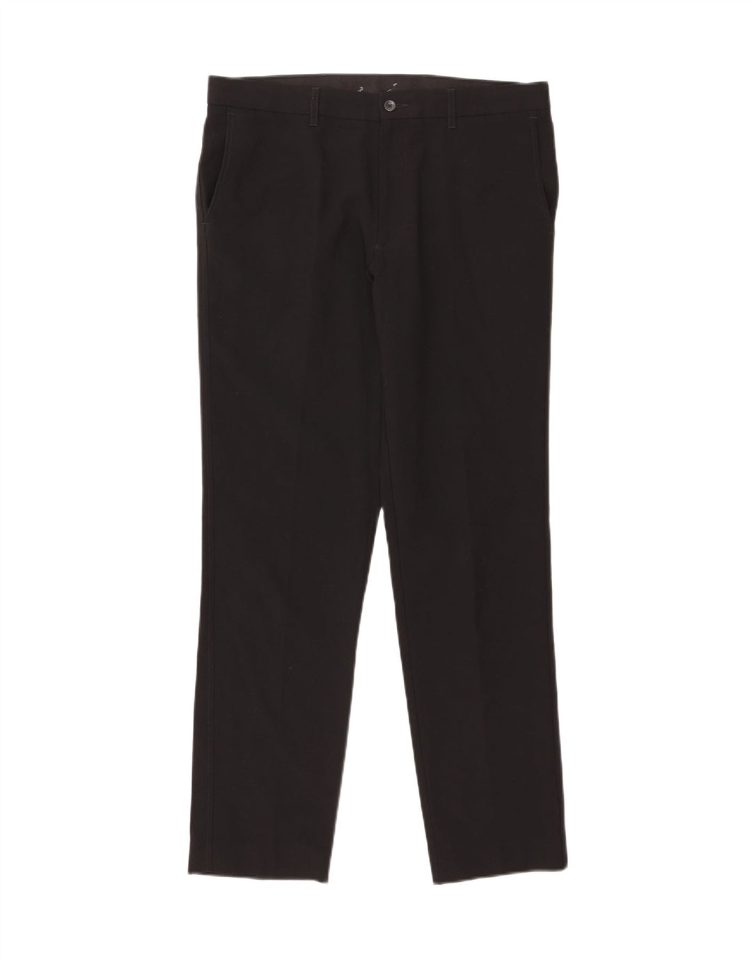 Marks & Spencer muške chino hlače kroja W34 L31 crni poliester