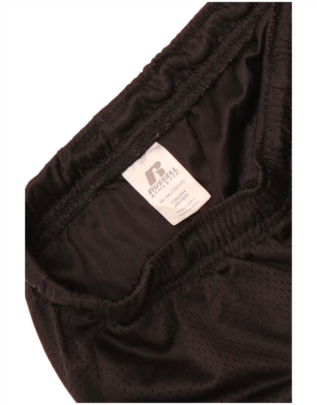 Russell sportske kratke hlače za dječake 10-11 godina srednje crne poliesterske