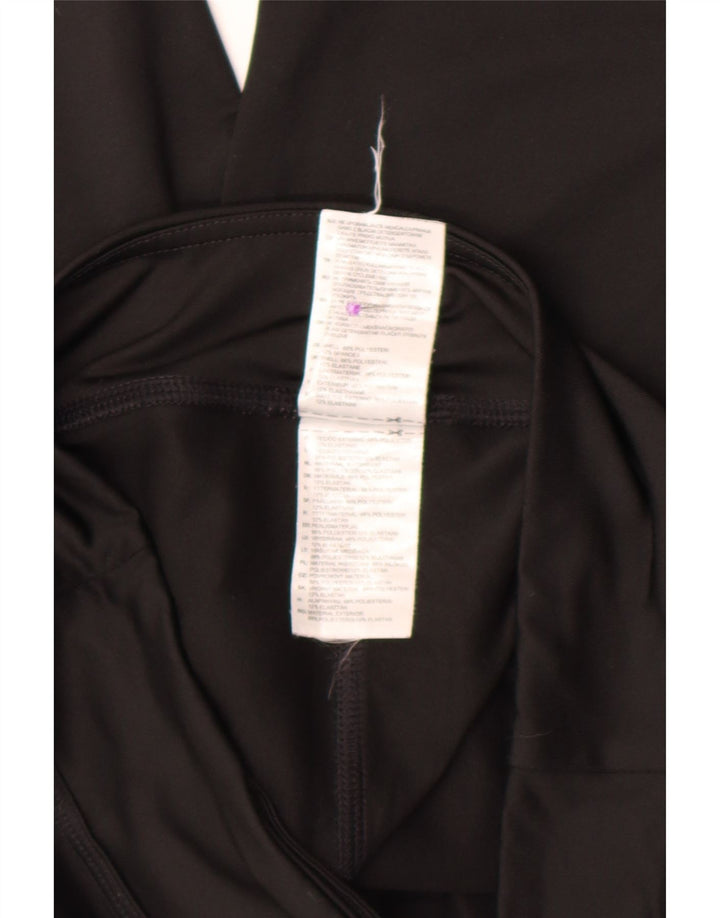 Adidas ženske Climalite Capri tajice UK 12/14 Srednje crni poliester
